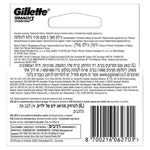 GILLETTE Mach3 Charcoal Yedek Bıçak 4'lü