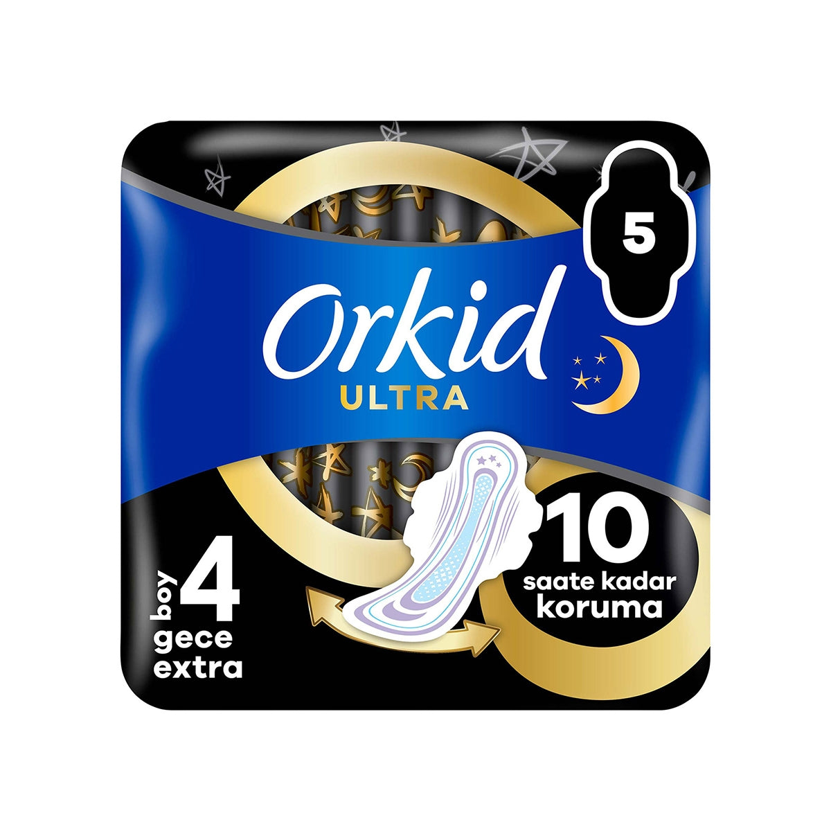 Hijyenik Ped Ultra Ekstra Gece 5'li