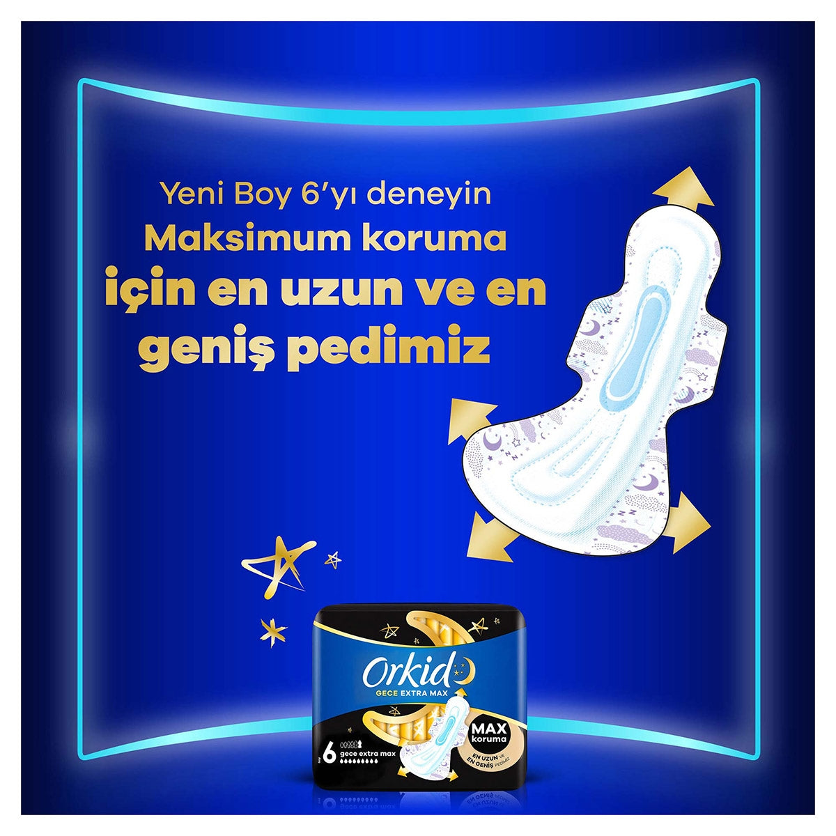 Hijyenik Ped Ultra Ekstra Gece 5'li
