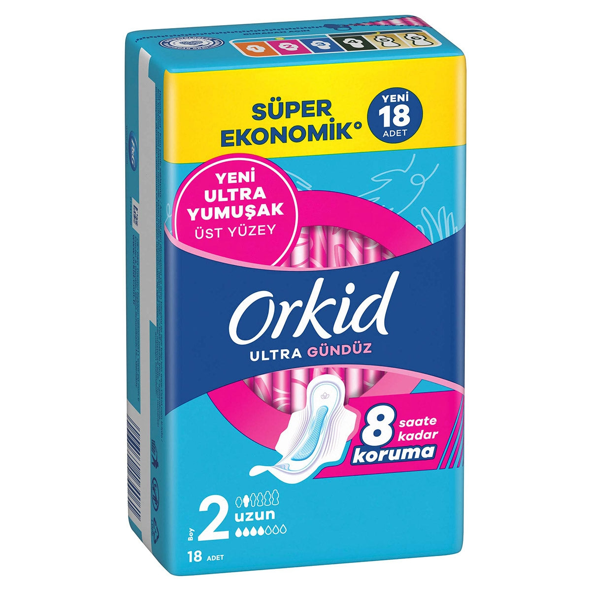Hijyenik Ped Ultra Extra Uzun 18'li
