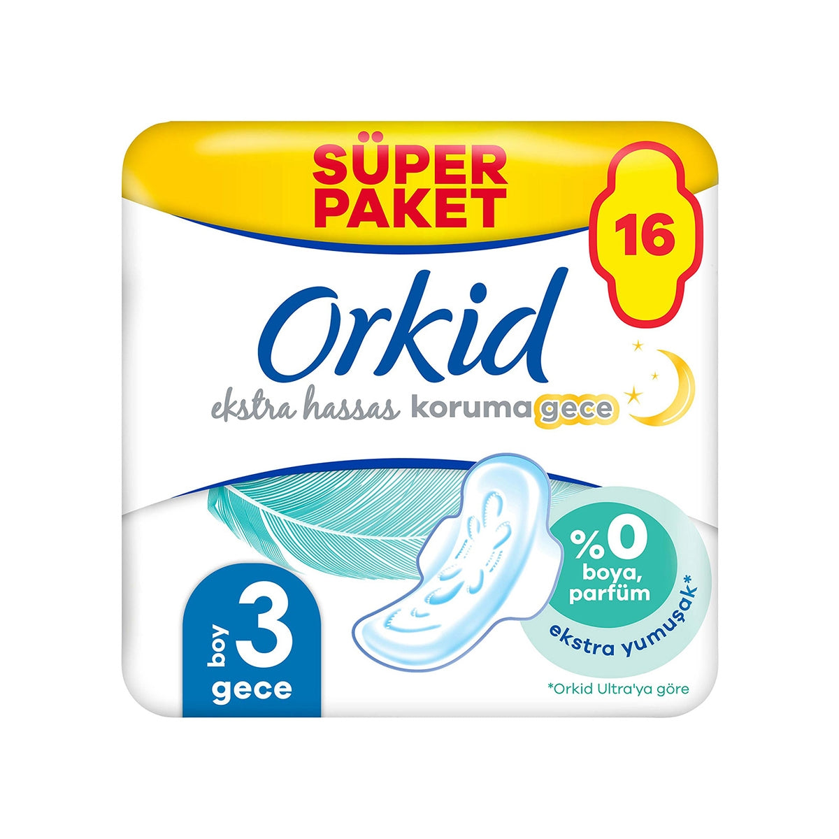 Hijyenik Ped Extra Hassas Uzun 16'lı