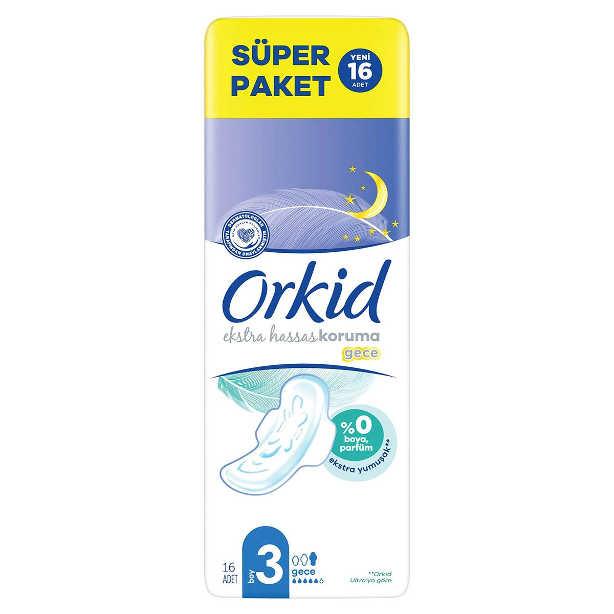 Hijyenik Ped Extra Hassas Uzun 16'lı