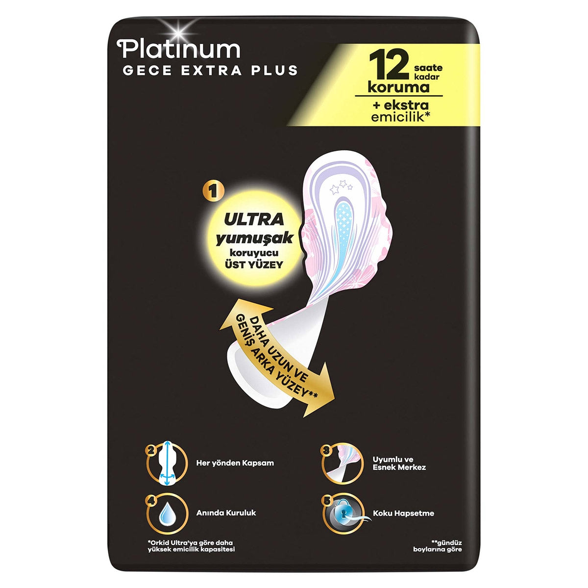 Hijyenik Ped Platinum Gece Extra 14'lü