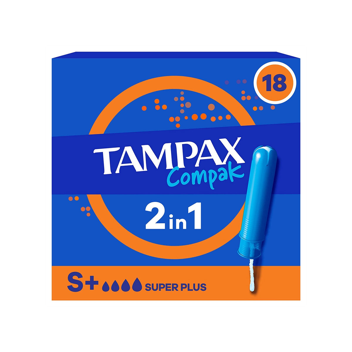Compak Tampon Super Plus 18'li