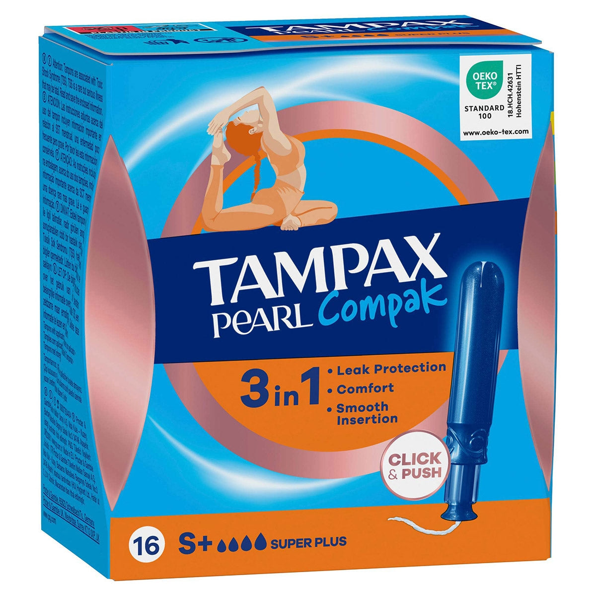 Pearl Compak Tampon Super+ 16'lı