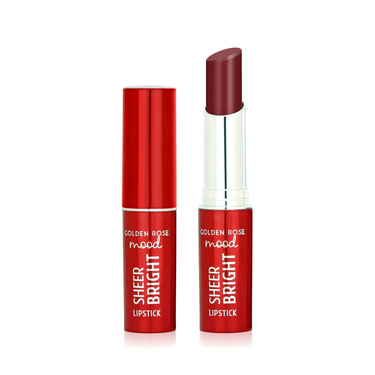 Golden Rose Mood Sheer Bright Ruj 108 Rosy Plum