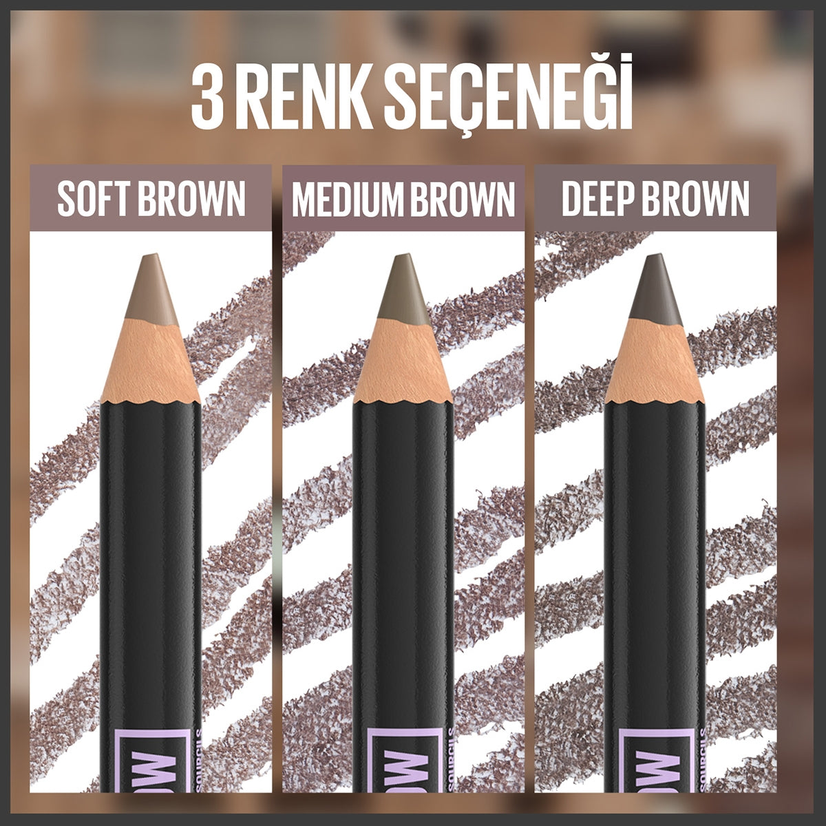 Brow Shaper Kaş Kalemi 03 Soft Brown