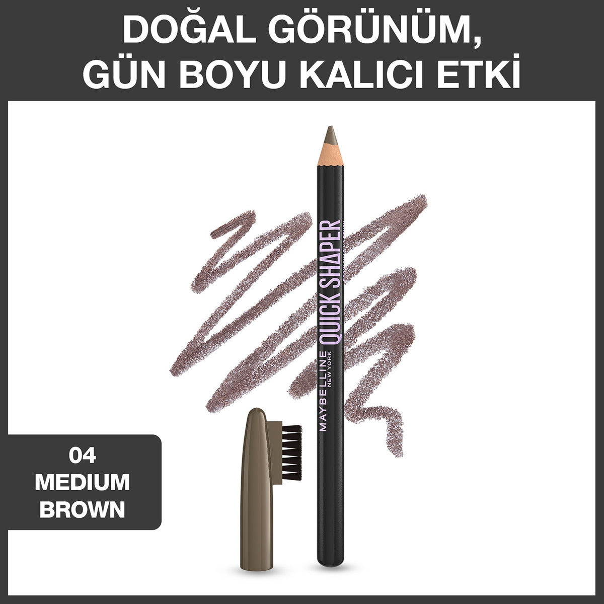 Brow Shaper Kaş Kalemi 04 Medium Brown