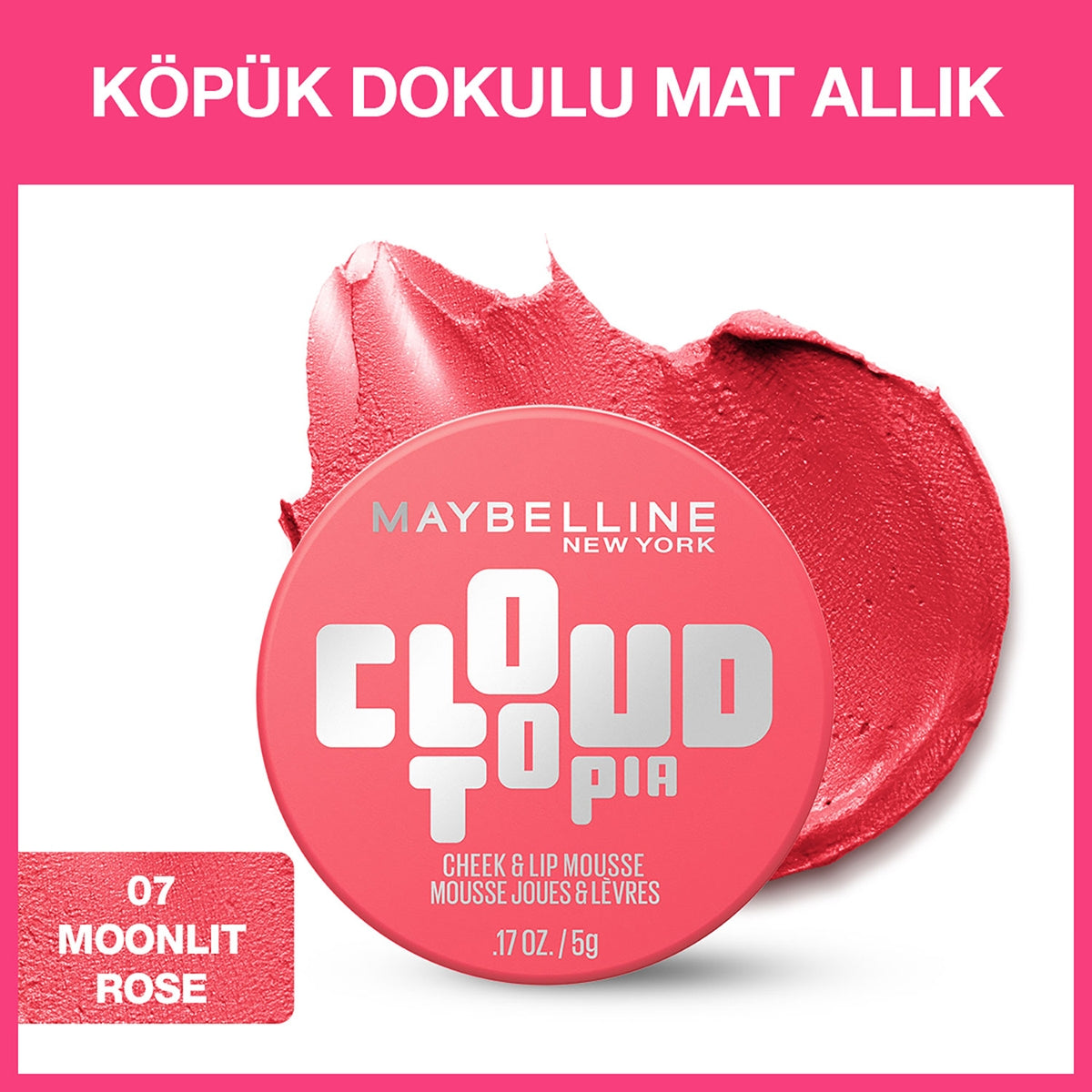 Cloudtopia Allık 07 Moonlit Rose
