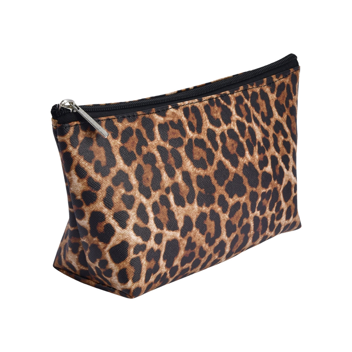 Leopar Makyaj Çantası