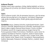 Saç Maskesi Nemlendirici ve Canlandırıcı 200 ml