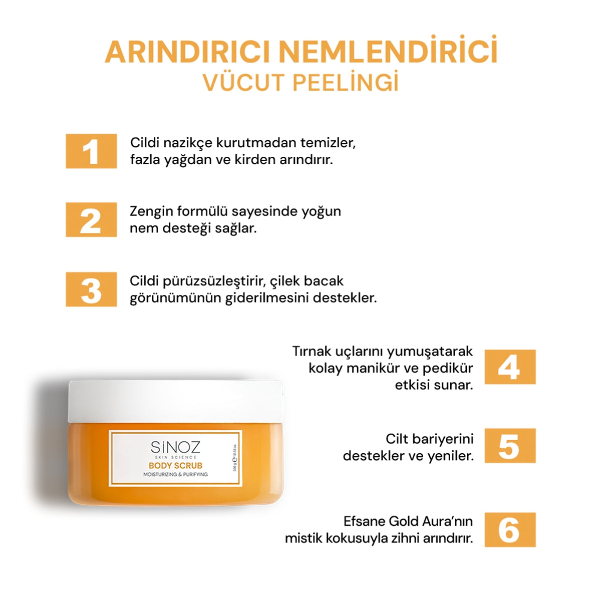 Arındırıcı Nemlendirici Vücut Peelingi 300 gr