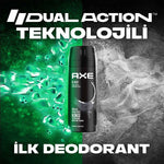 Axe Erkek Black Deodorant Sprey 150 ml+ Roll on 50 ml