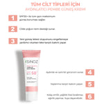 Pink Touch Aydınlatıcı SPF50+ Pembe Güneş Kremi - Tüm Cilt Tipleri 50 ml