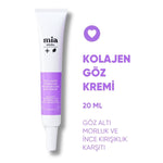 Mia Klinika Koyu Leke Kırışıklık ve Morluk Karşıtı Kolajen ve Peptit
İçeren Göz Çevresi Bakım Kremi 20 ml