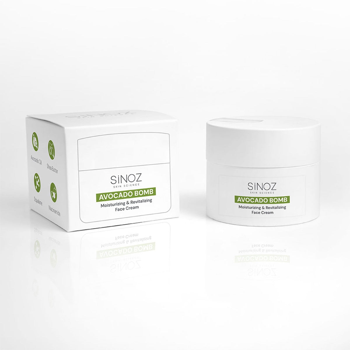 Avokado Bomb Nemlendirici Canlandırıcı Yüz Bakım Kremi 50 ml