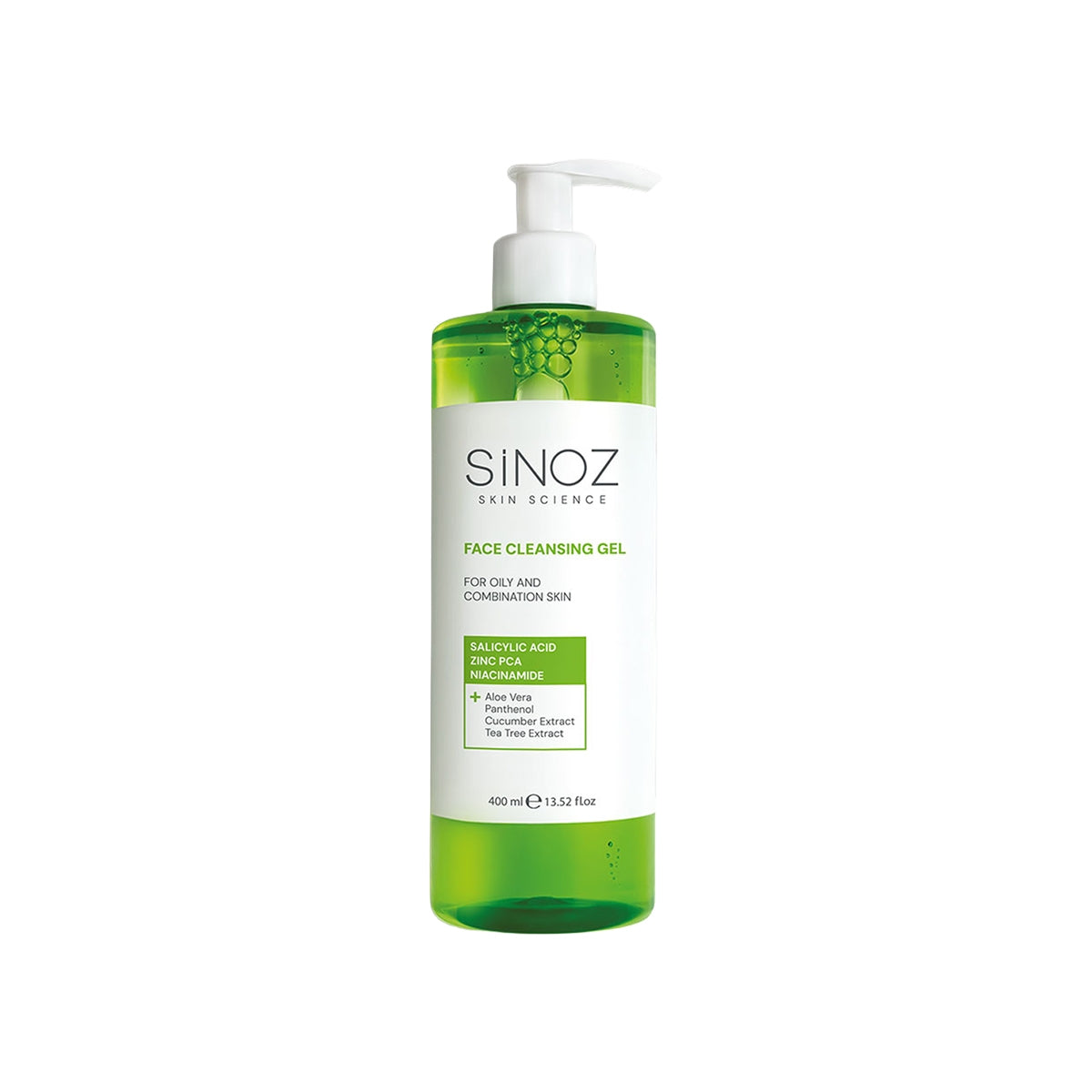 Yağlı ve Karma Ciltler için Sebum Dengeleyici Yüz Temizleme Jeli 400 ml