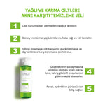 Yağlı ve Karma Ciltler için Sebum Dengeleyici Yüz Temizleme Jeli 400 ml
