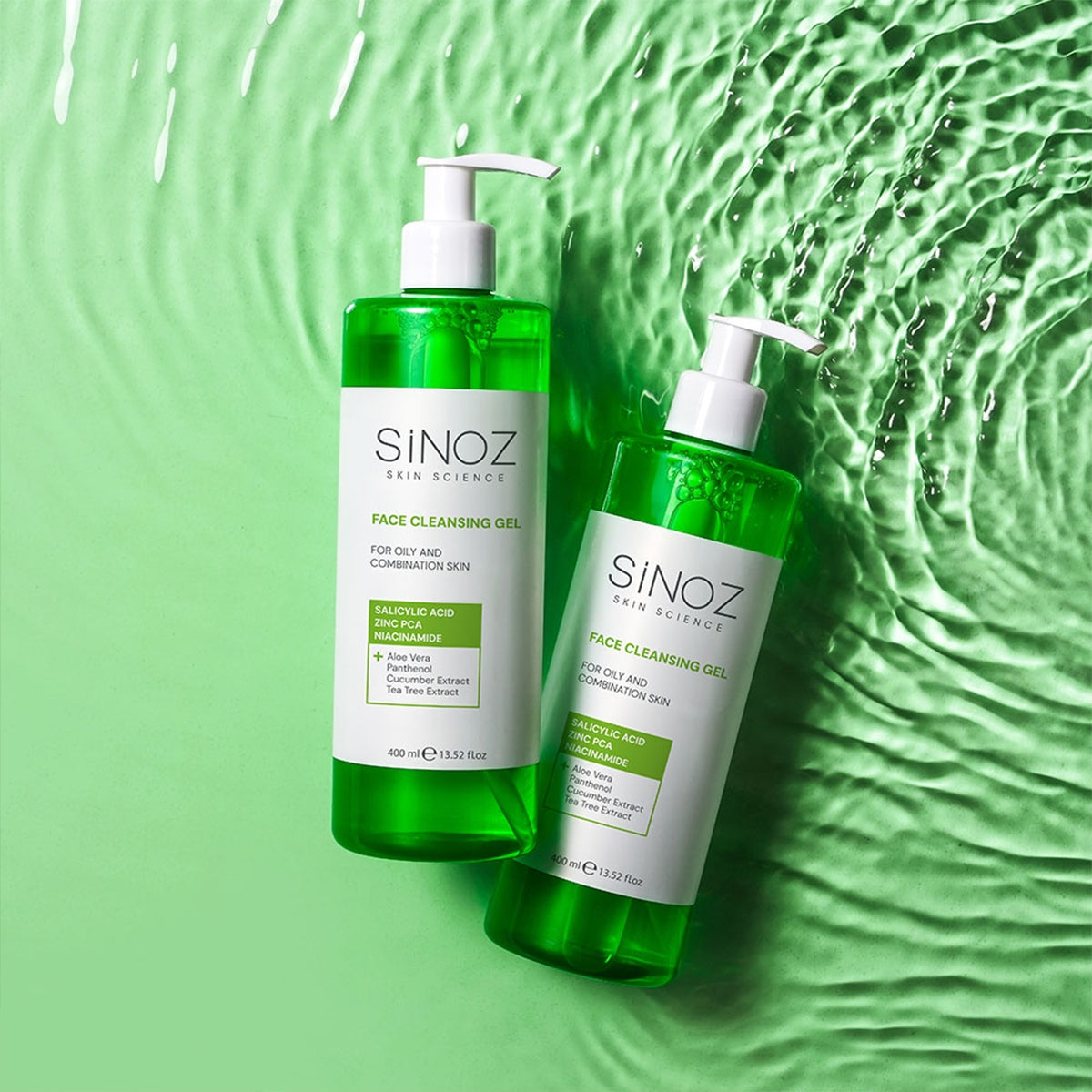 Yağlı ve Karma Ciltler için Sebum Dengeleyici Yüz Temizleme Jeli 400 ml