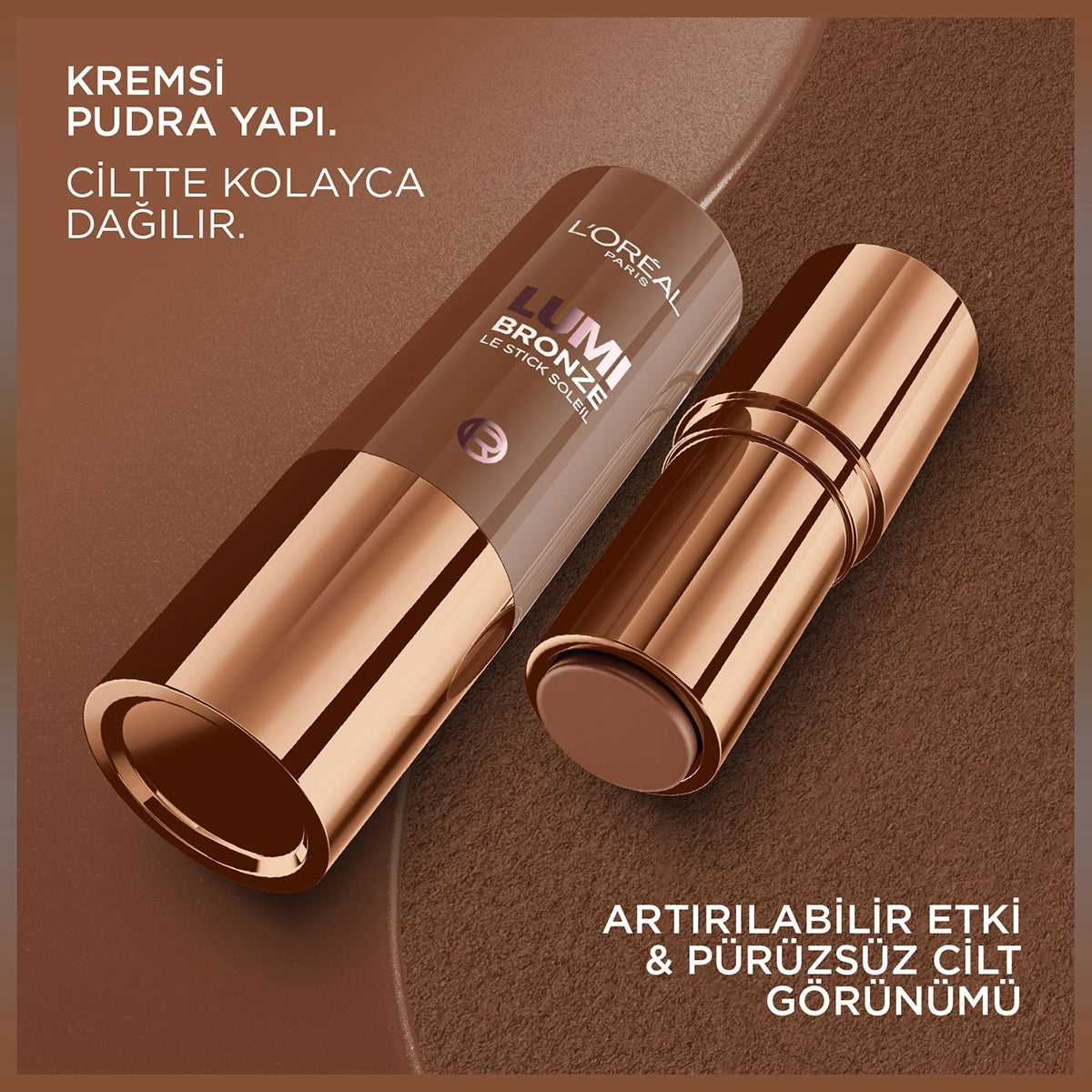 Lumi Bronze Le Stick Soleil 130 Sunset Dore