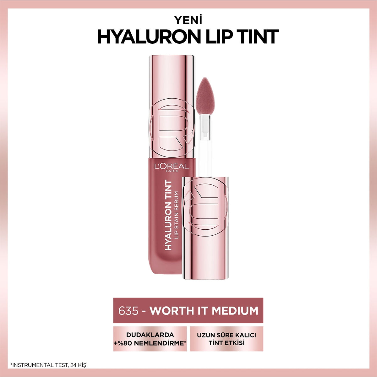 Hyaluron Lip Tint 635 Worth It Medium