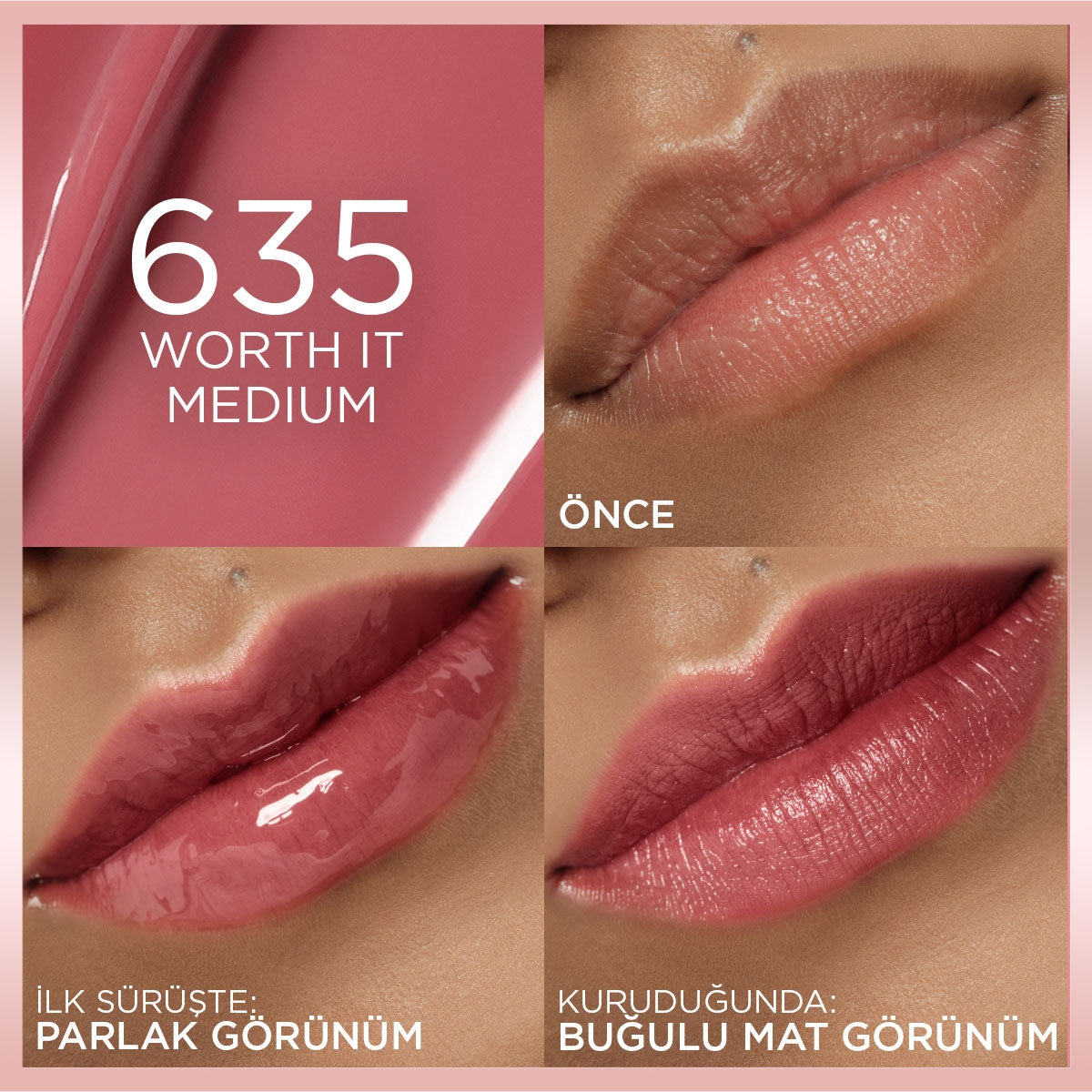 Hyaluron Lip Tint 635 Worth It Medium