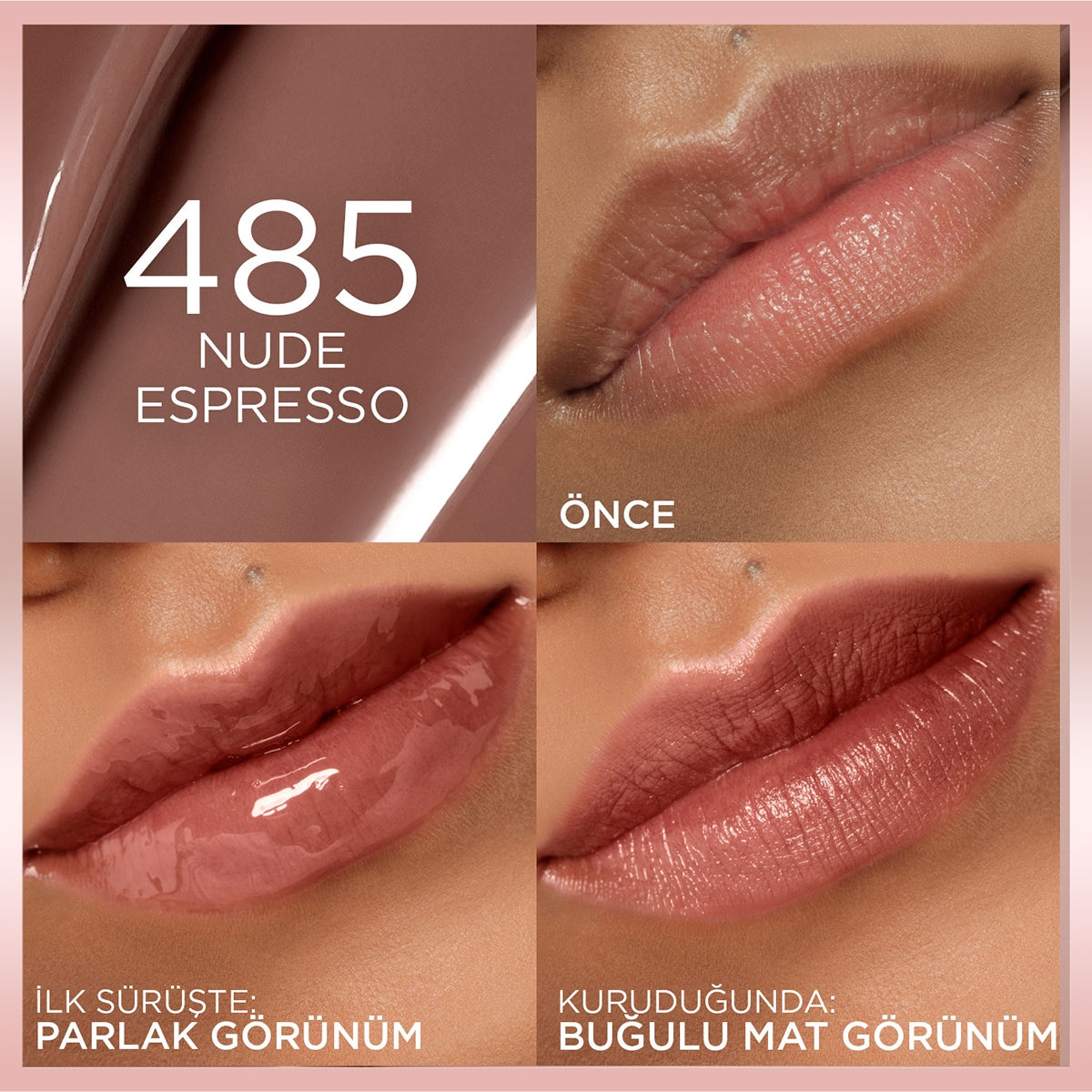 Hyaluron Lip Tint 485 Nude Espresso