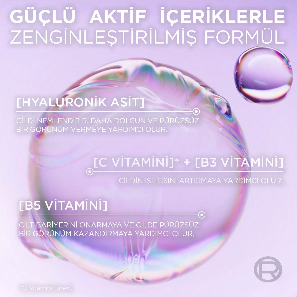 Revitalift Filler Glassy Skin Cam Cilt Görünümü Veren Hyaluronik Asit
İçeren Nemlendirici Krem 50 ml