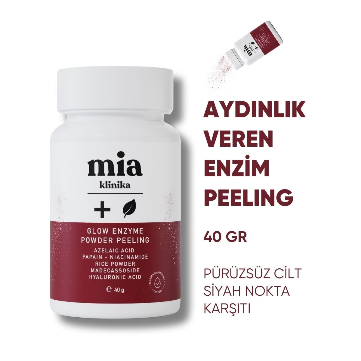 Arındırıcı ve Aydınlatıcı Toz Enzim Peeling 40 gr