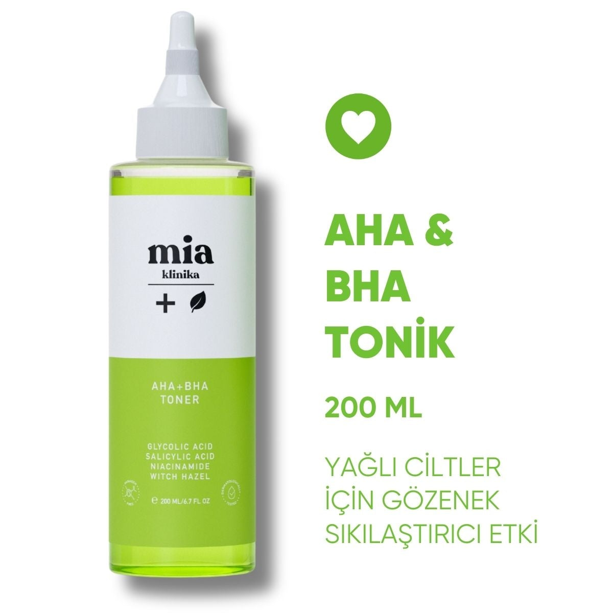 Gözenek Sıkılaştırıcı ve Yüz Temizleyici Tonik 200 ml