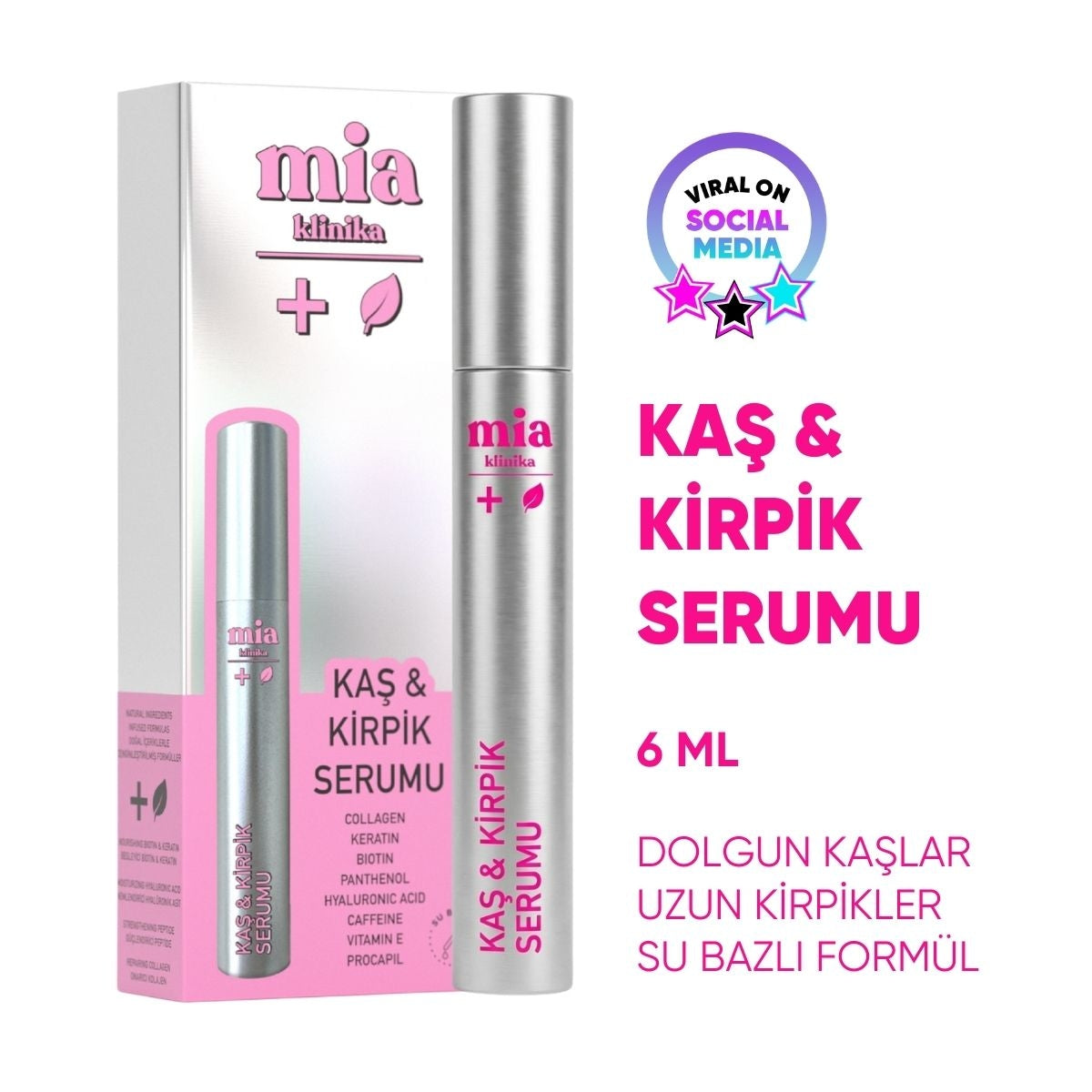 Kaş Kirpik Serumu 6 ml