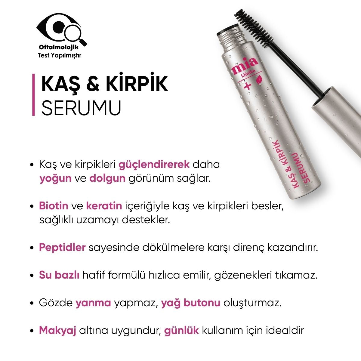 Kaş Kirpik Serumu 6 ml
