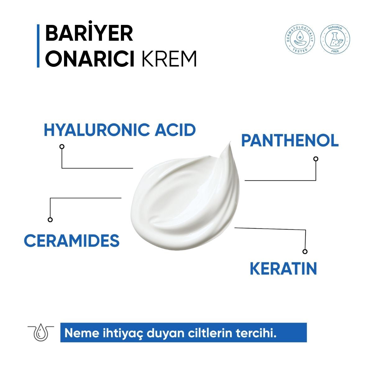 Bariyer Güçlendirici Onarıcı Canlandırıcı ve Nemlendirici Krem 50 ml