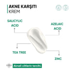 Sivilce ve Akne Karşıtı Bariyer Güçlendirici Nemlendirici Krem 50 ml