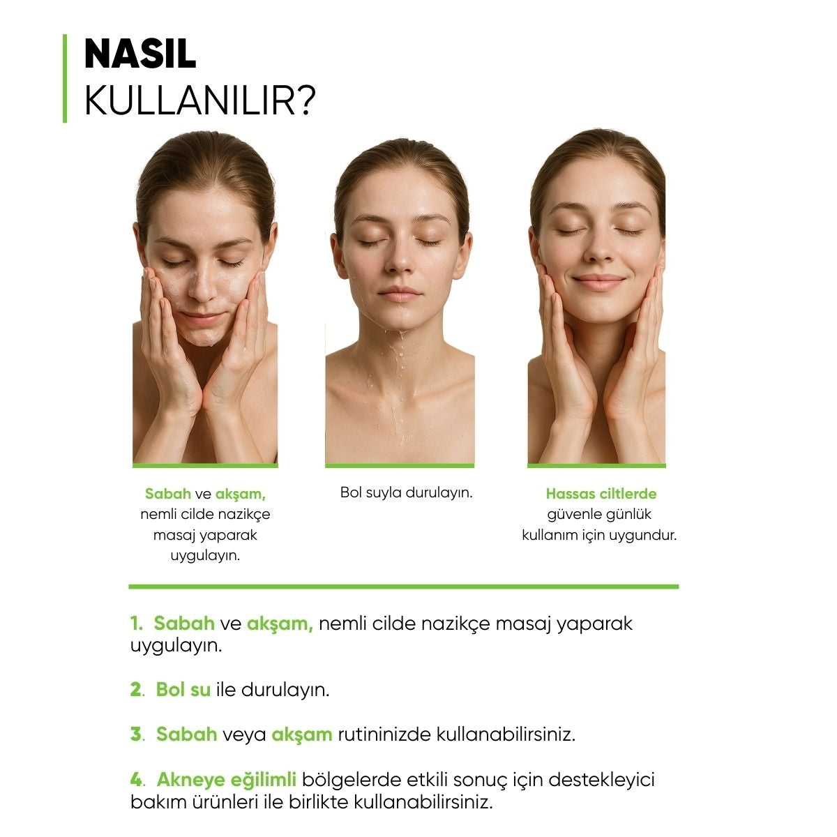 Yağlı ve Sivilceli Ciltler İçin Yüz Yıkama Jeli 200 ml