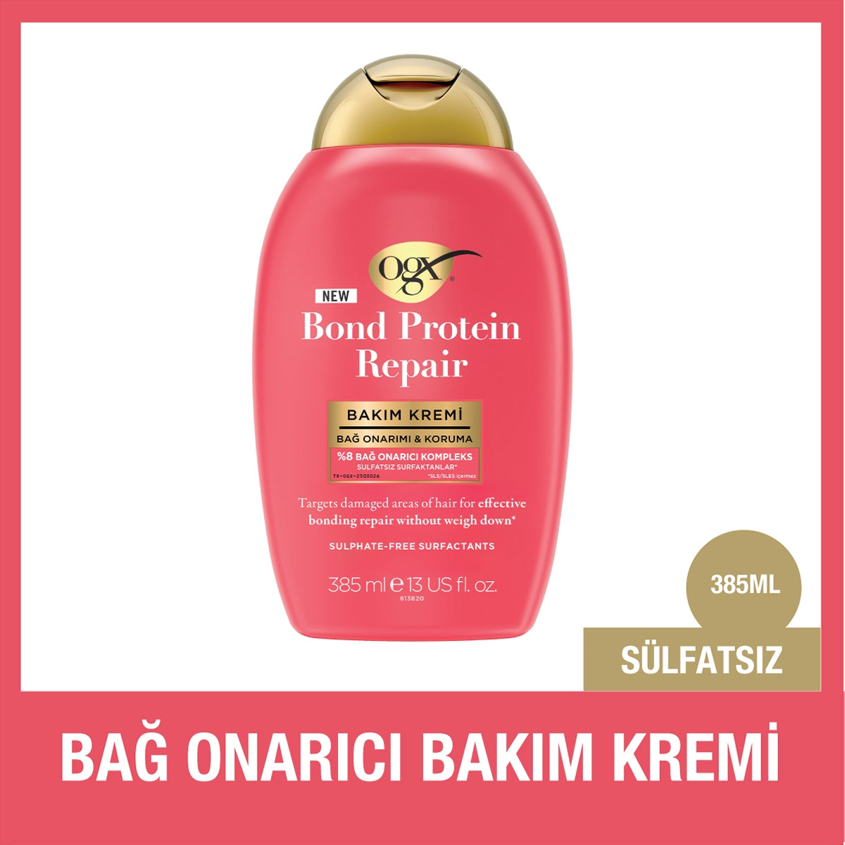 OGX Saç Kremi Bond Protein Repair 385 ml