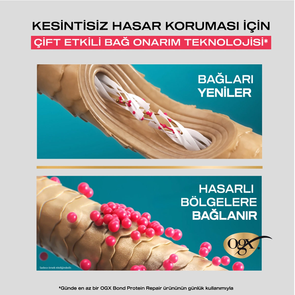 OGX Saç Kremi Bond Protein Repair 385 ml