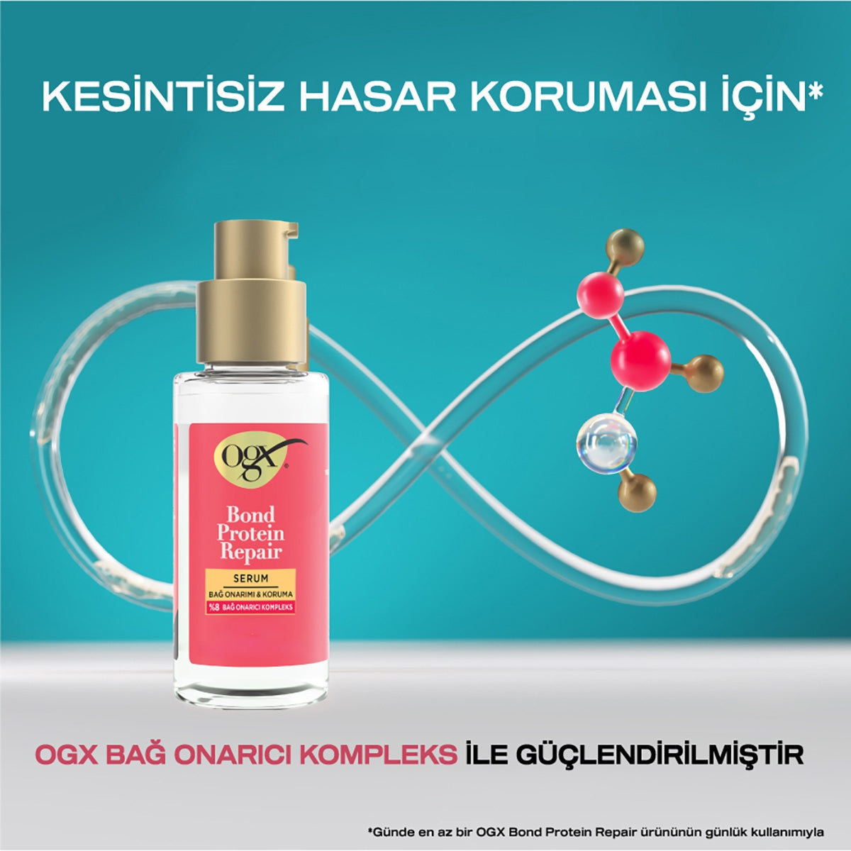 OGX Saç Serumu Bond Protein Repair 50 ml