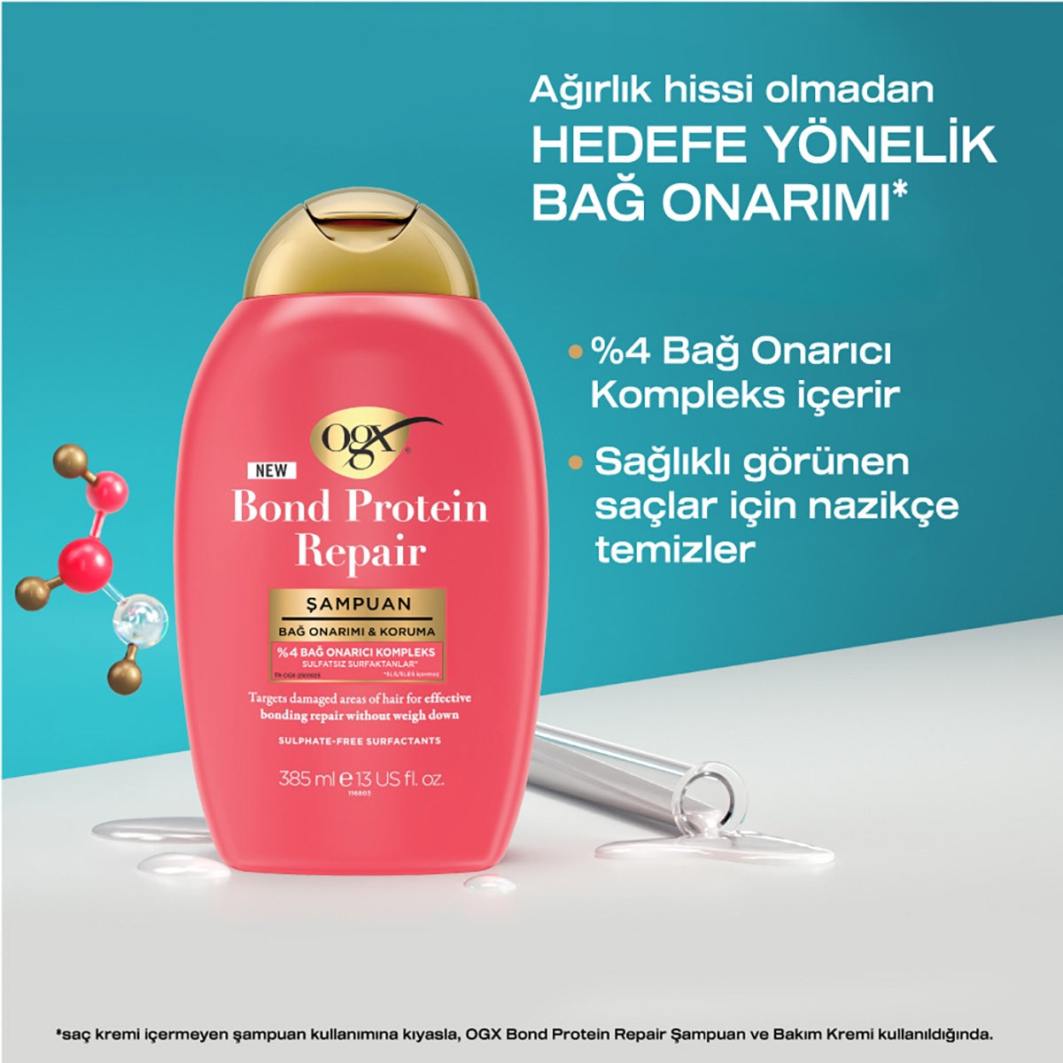 OGX Şampuan Bond Protein Repair 385 ml