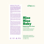 Rice Rice Baby Aydınlatıcı ve Nemlendirici Leke Karşıtı Tonik 200 ml