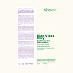 Rice Vibes Only Aydınlatıcı, Leke Karşıtı ve Nemlendirici Pirinç Yüz
Maskesi 50 ml