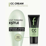 Kırmızı İz ve Kızarıklık Gizleyici CC Krem CC02 Anti Redness 35 ml