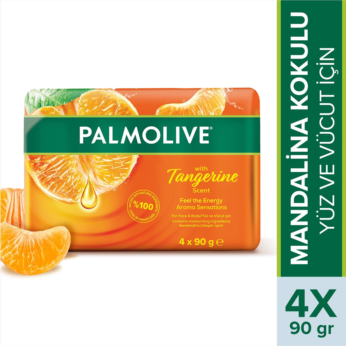 Katı El Sabunu Tangerine 4x90 Gr