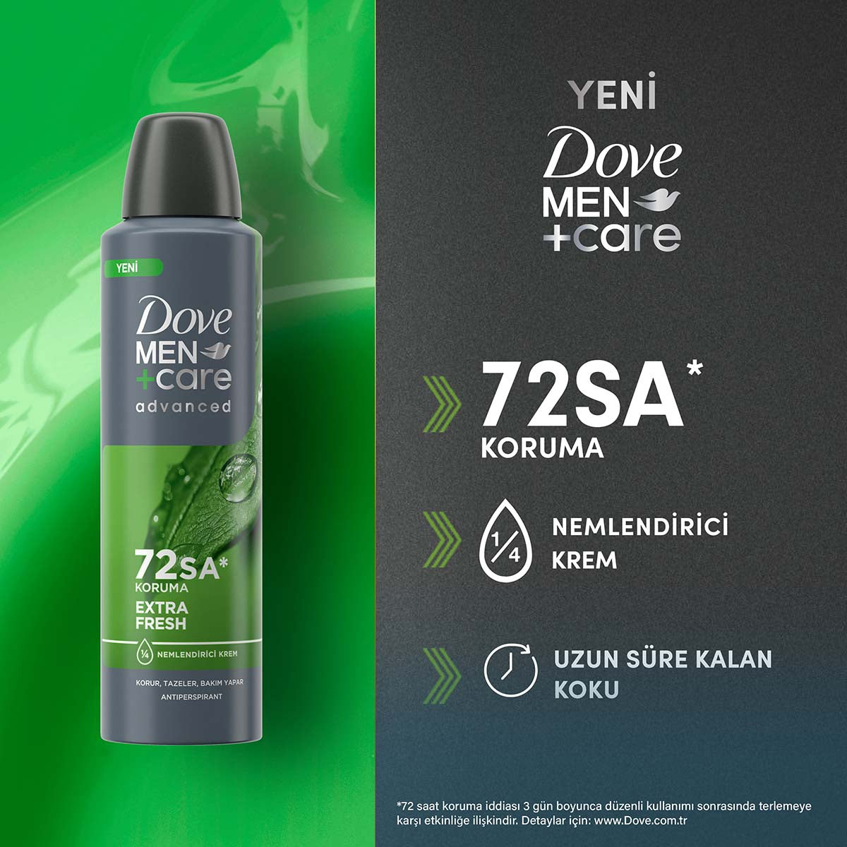 Dove Men Care Extra Fresh Sprey Deodorant 150 ml
