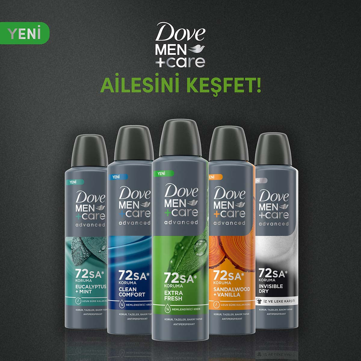 Dove Men Care Extra Fresh Sprey Deodorant 150 ml