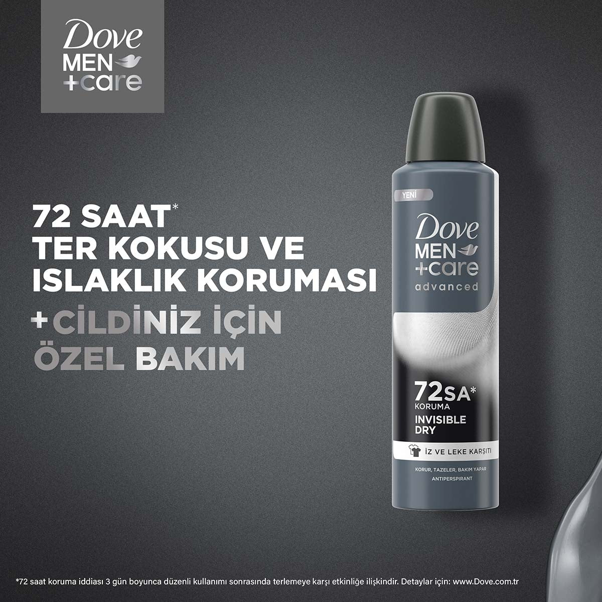 Dove Men Care Invisible Dry Deodorant Sprey 150 ml
