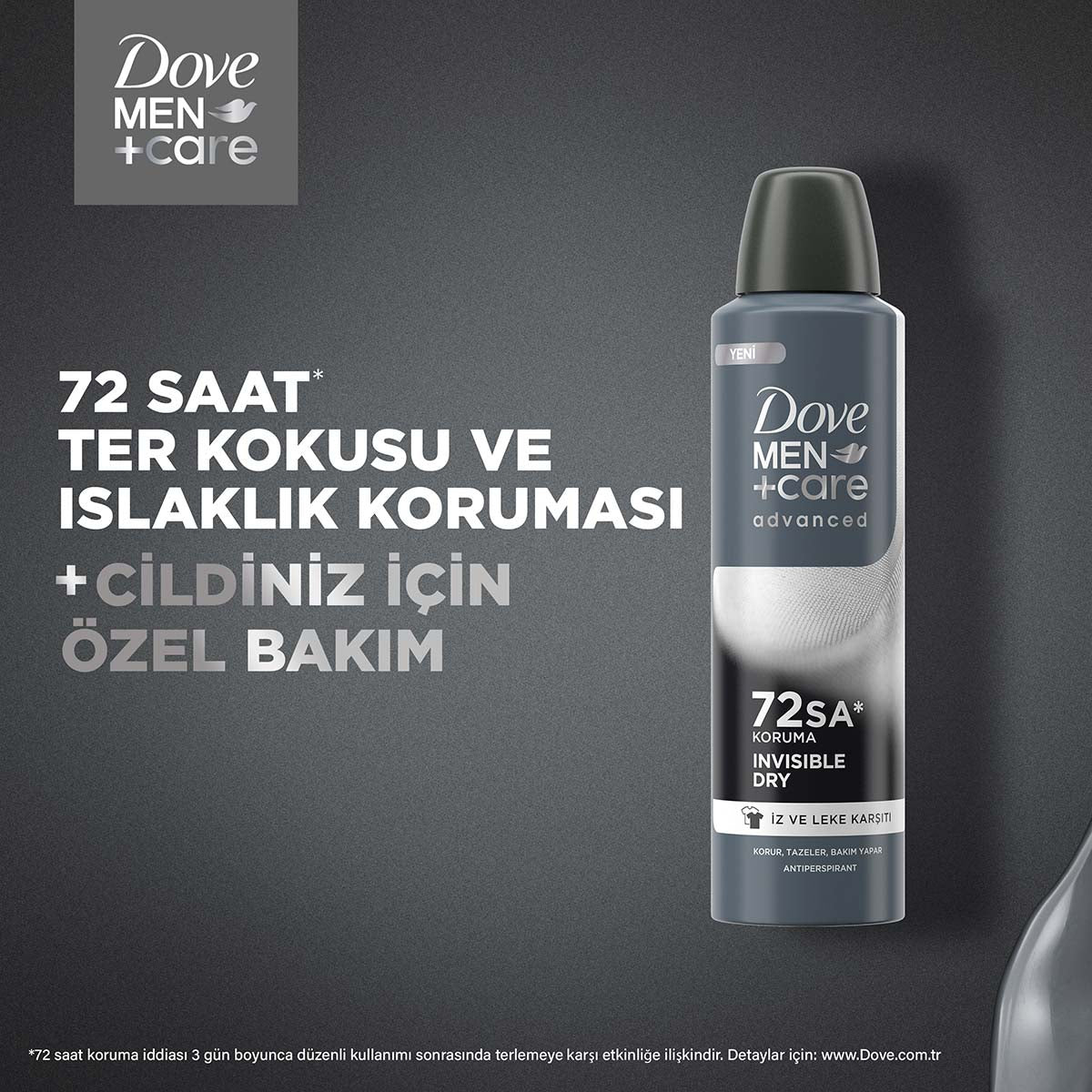 Dove Men Care Invisible Dry Deodorant Sprey 150 ml