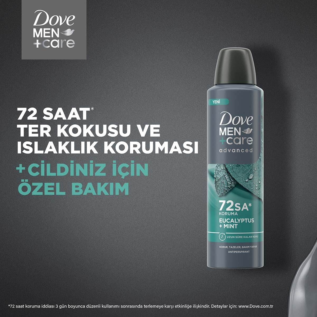 Dove Men Care Eucalyptus ve Mint Deodorant Sprey 150 ml