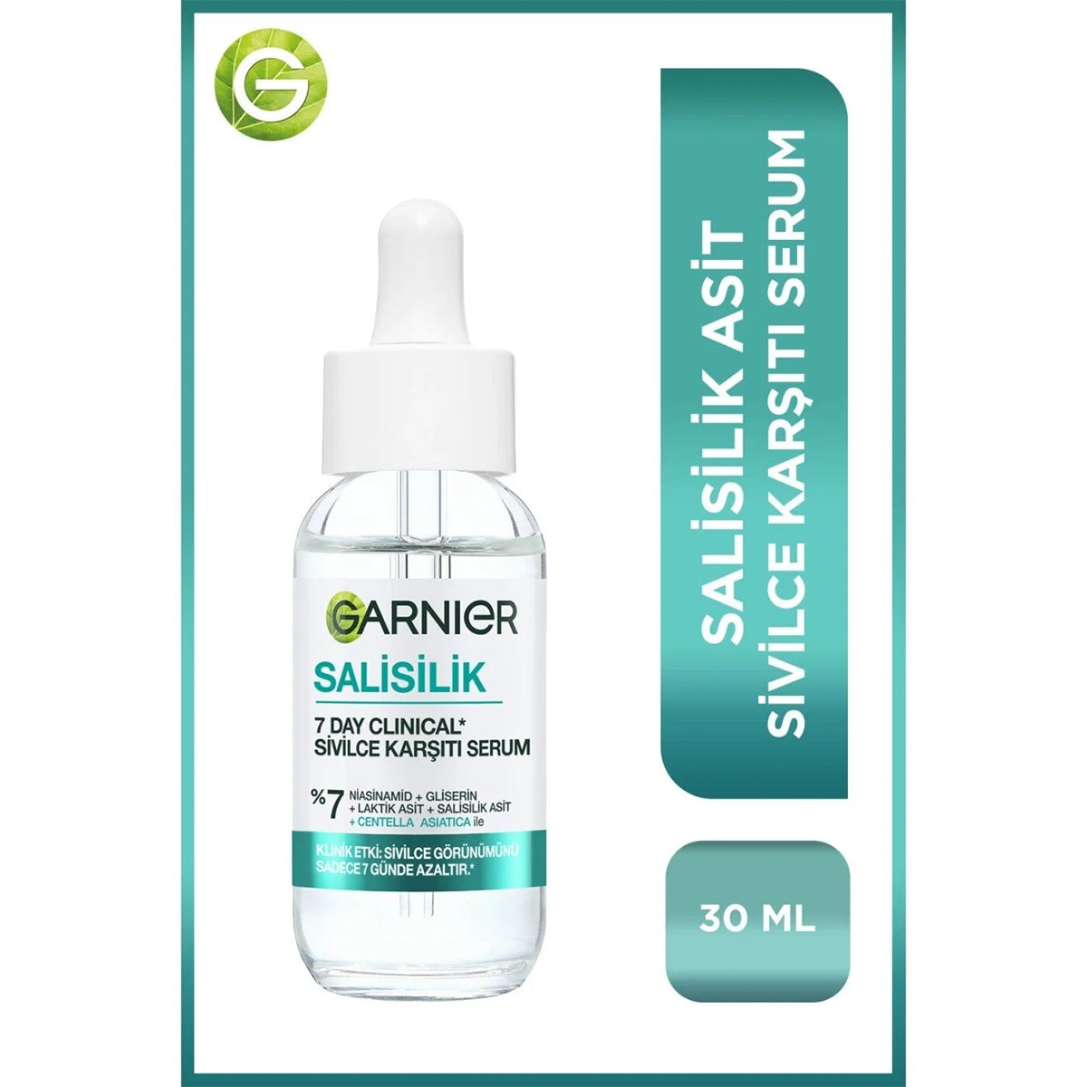 Yüz Bakım Serumu Salisilik Asit Sivilce Karşıtı 30 ml