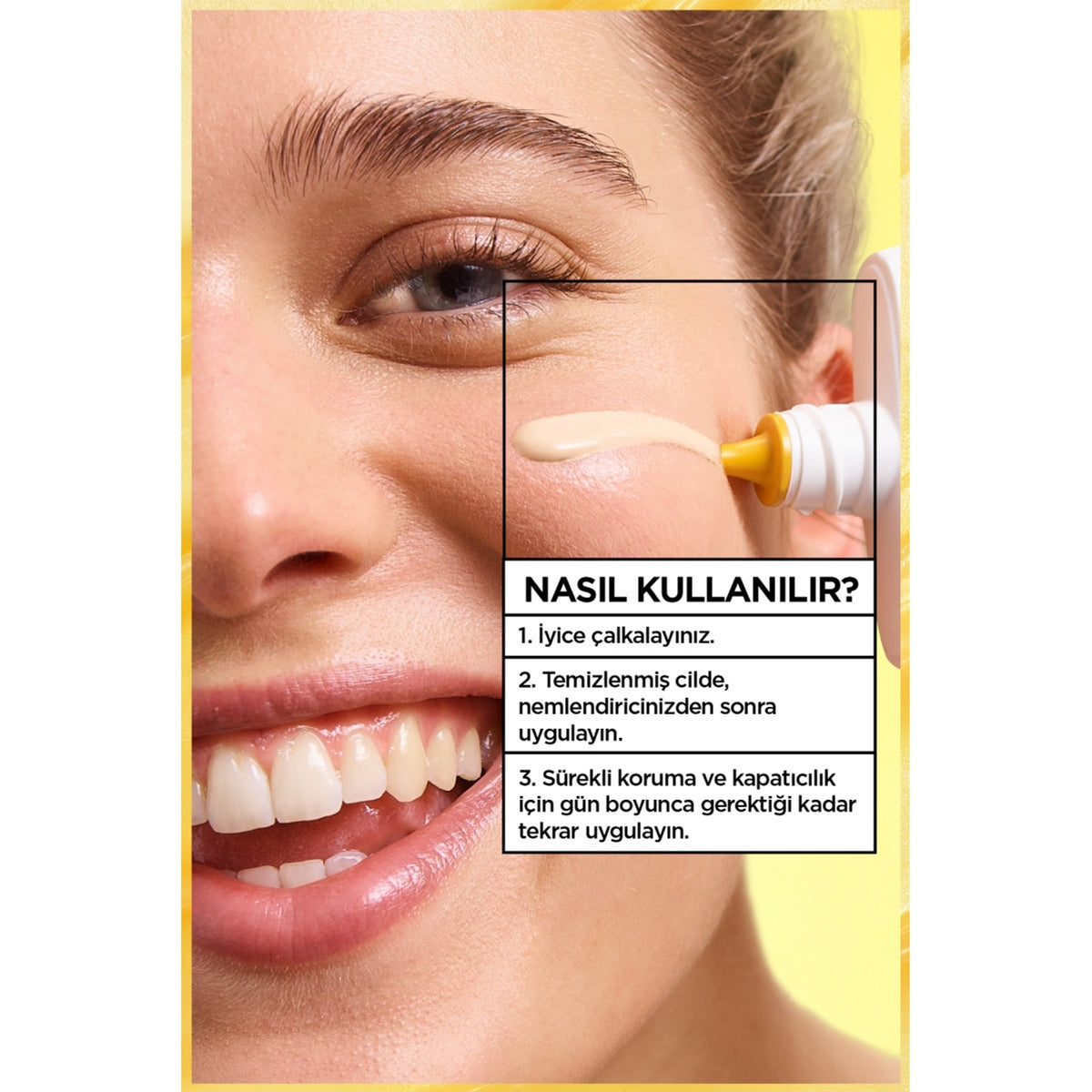 Nemlendirici Güneş Kremi Wonder Tint C Vitamini Açık 40 ml